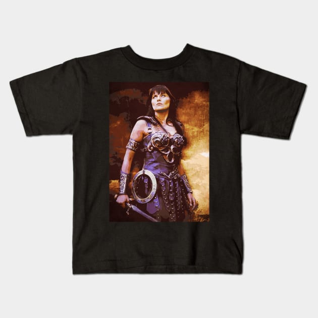 Xena Kids T-Shirt by Durro